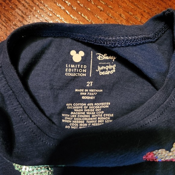 2t Minnie Mouse Sequence T-Shirt - Picture 3 of 4